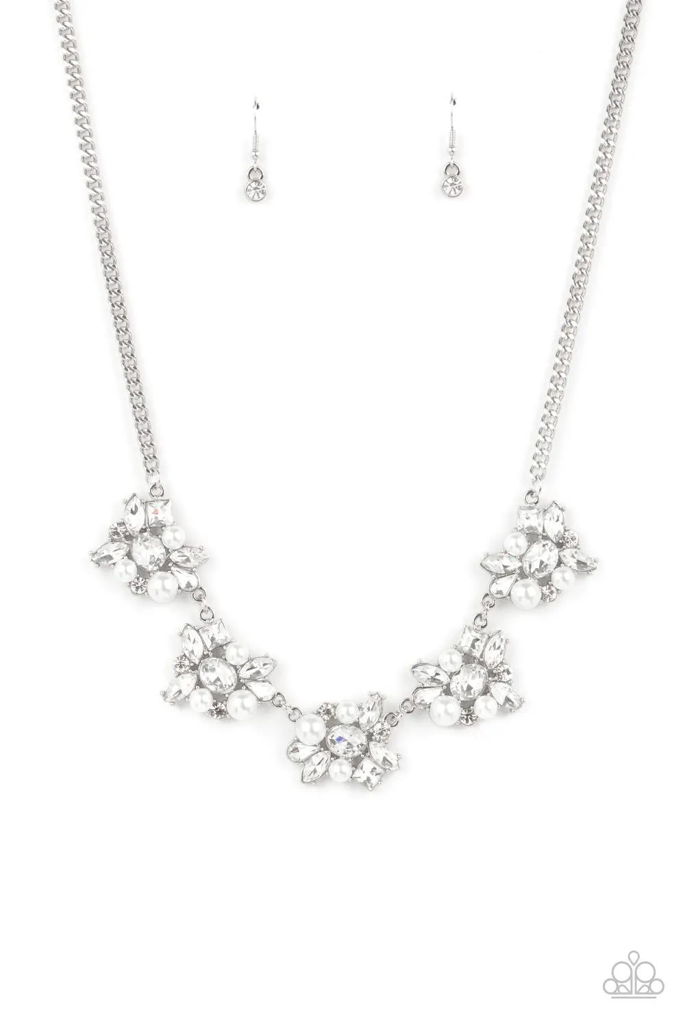 Paparazzi HEIRESS of Them All Necklace White