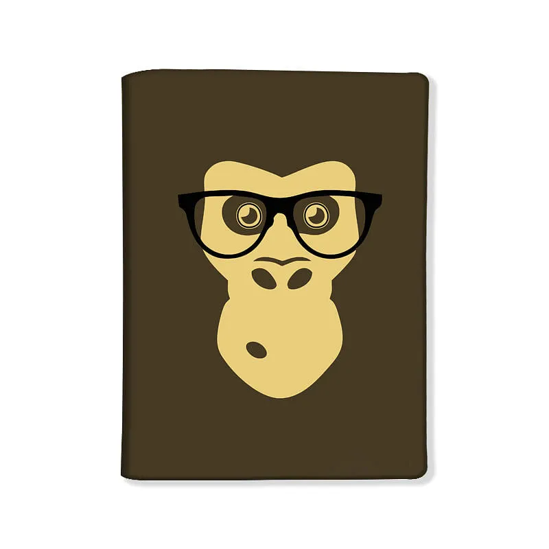 Passport Cover Travel Wallet Holder -Hipster Chimp