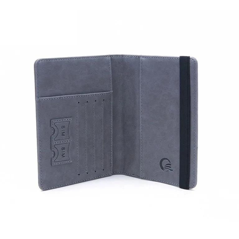 Passport Holder Cover, PU Leather RFID Travel Wallet Case Passport Cover Credit Cards, Boarding Passes