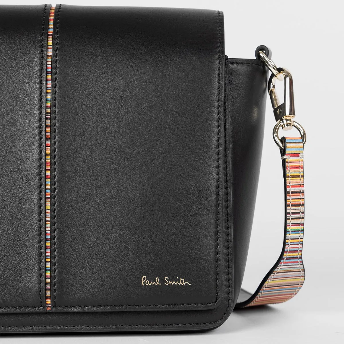 Paul Smith - Women's Flap Xbody Bag in Black