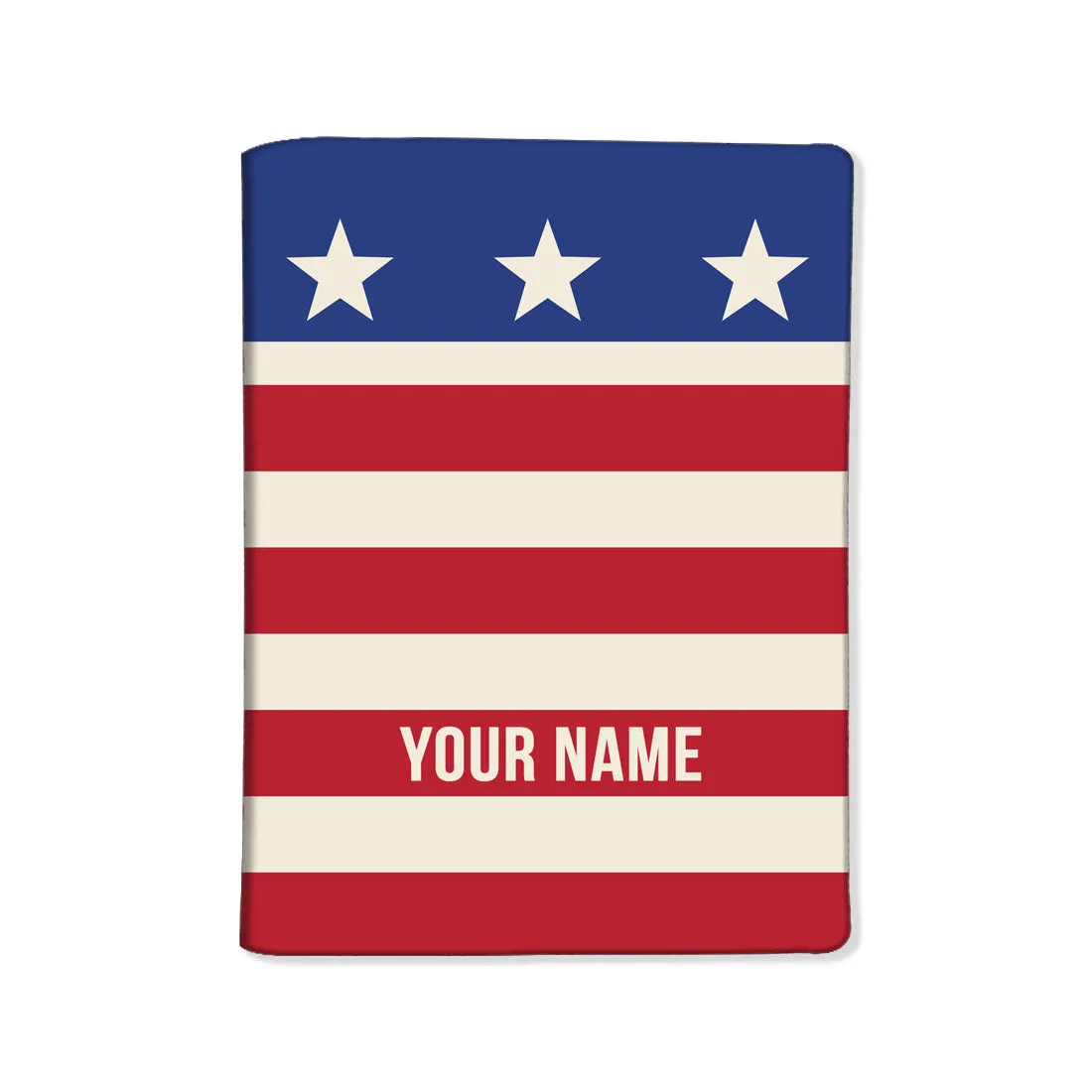 Personalised Passport Cover Luggage Tag Set - USA Star