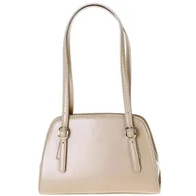 Plain Curve Design Shoulder Bag