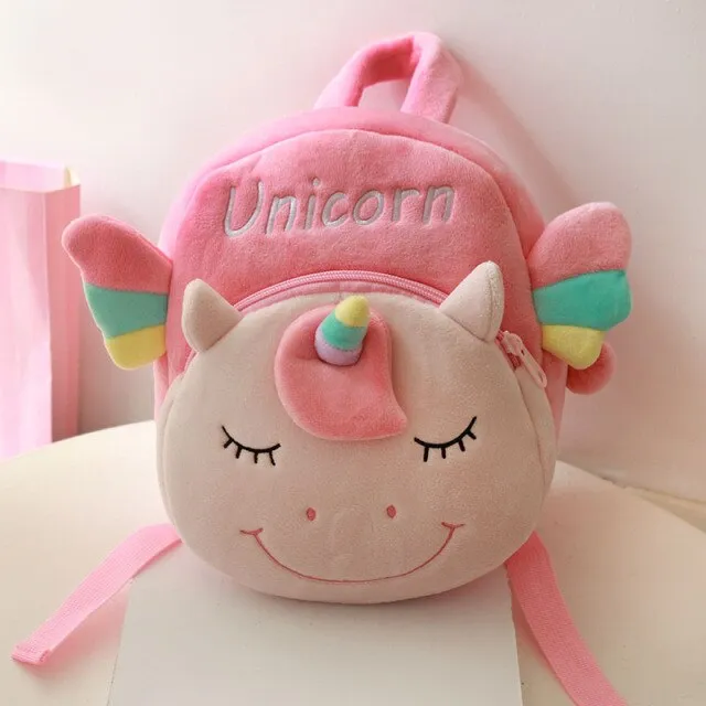 Plush Unicorn Kids Backpack