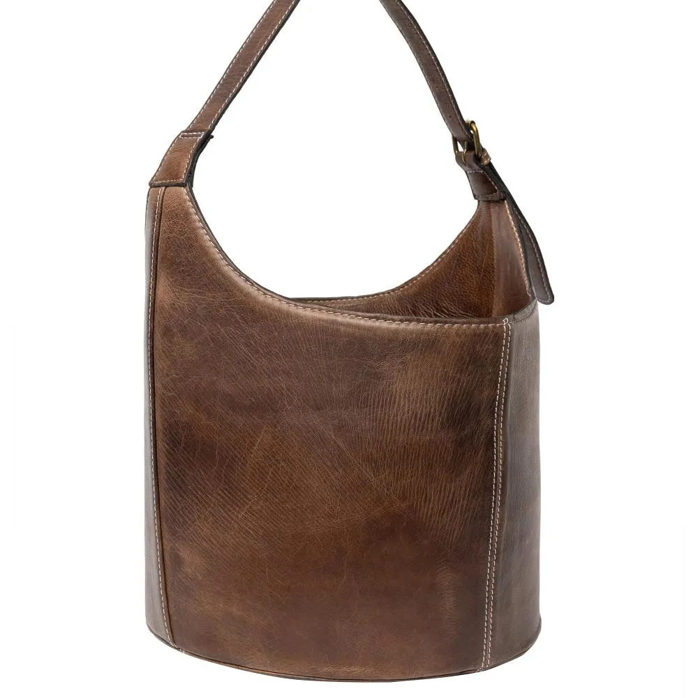 Project 26 Small Bucket Bag (Woodsmoke)