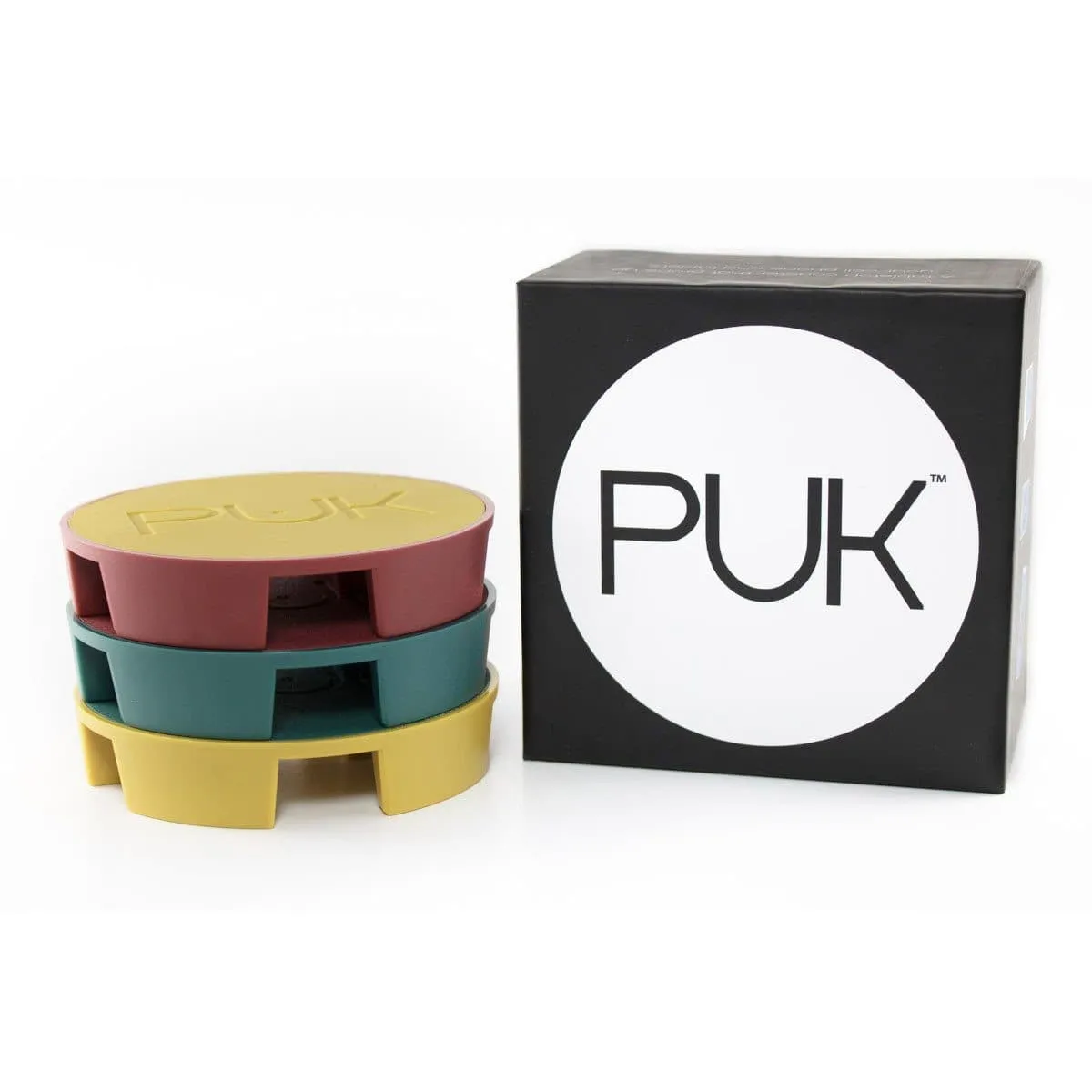 PUK: Tablet & Phone Stand   Drink Coaster