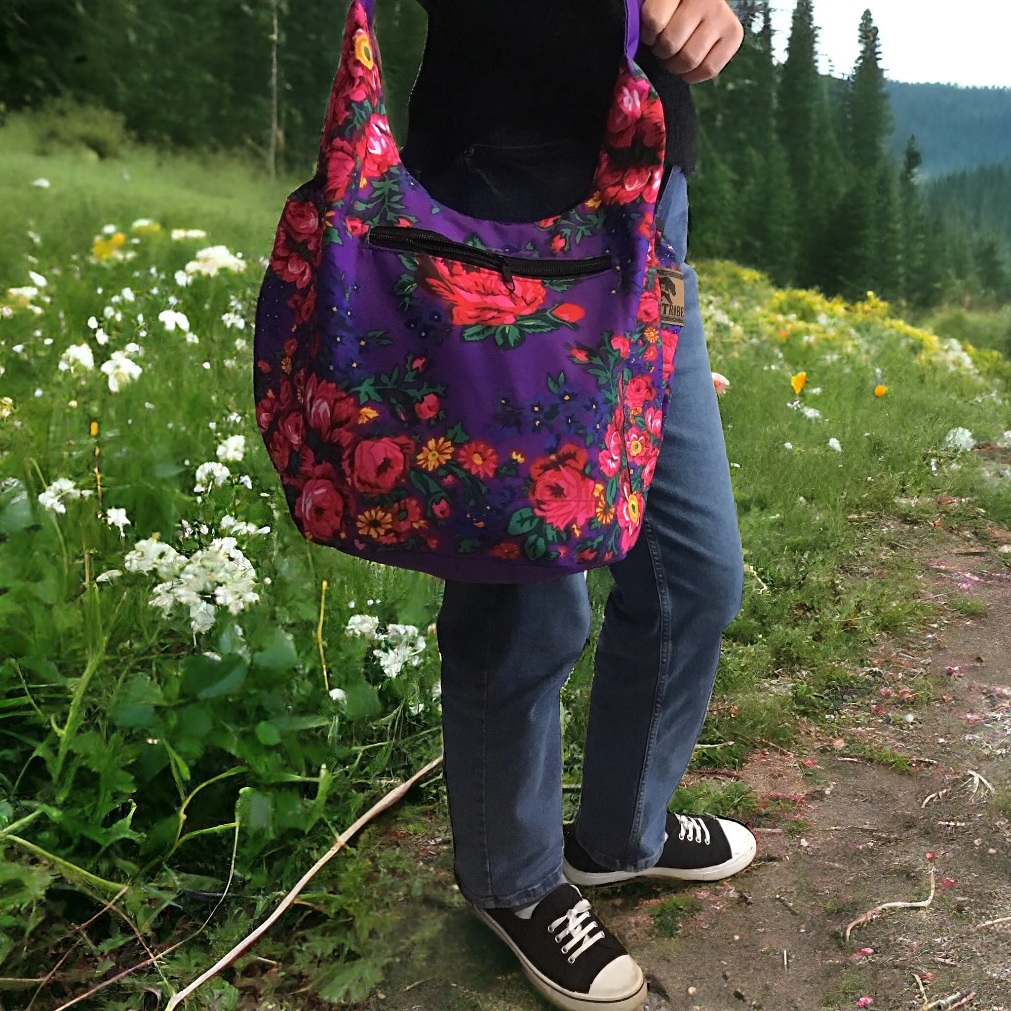 Purple Kookum Crossbody Bag