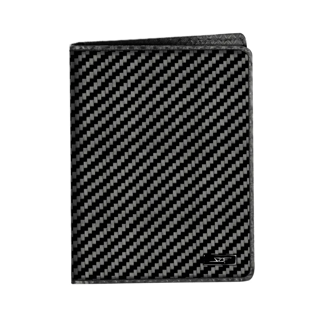 Real Flexible Carbon Fiber Passport Holder