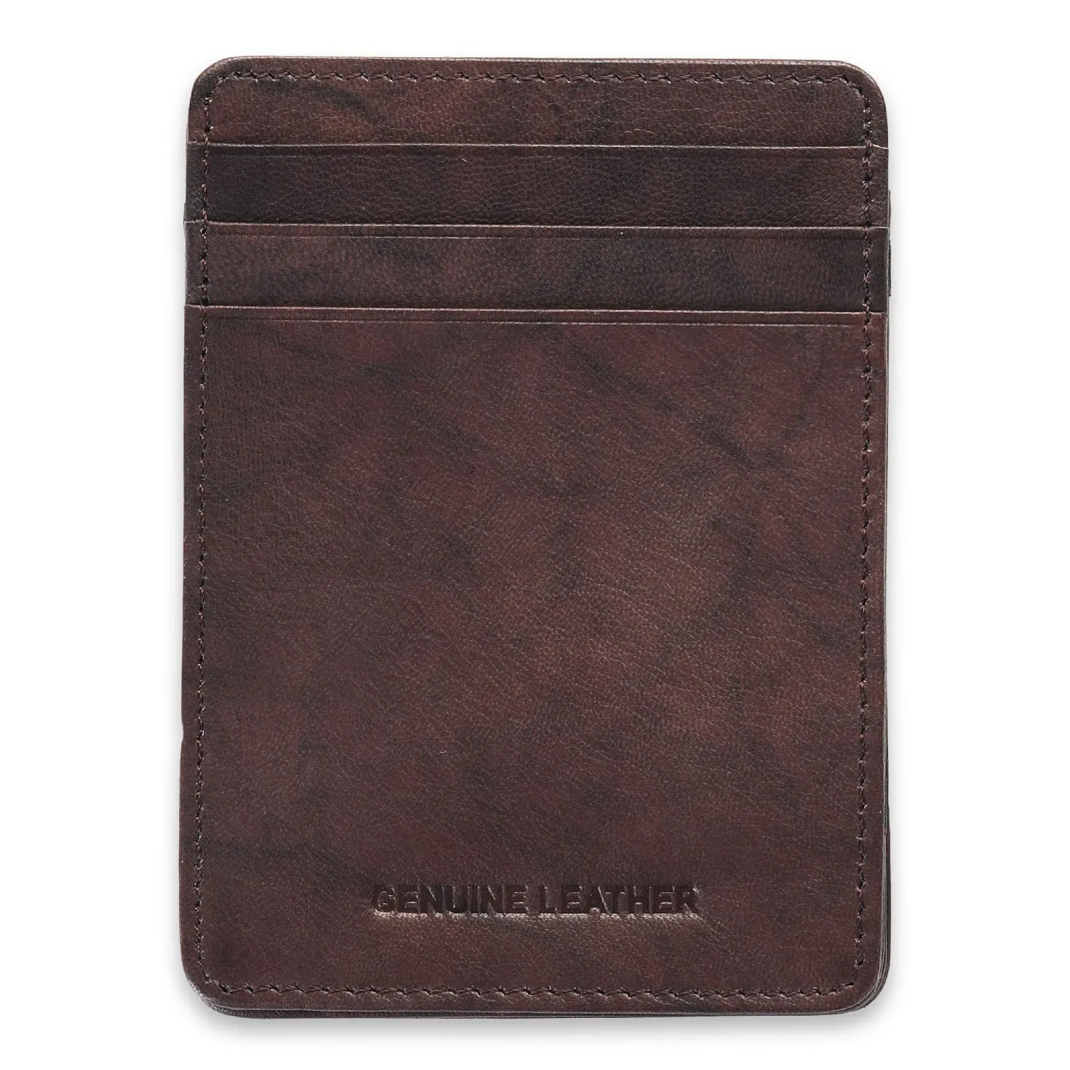 RL Leather Magic Card Holder