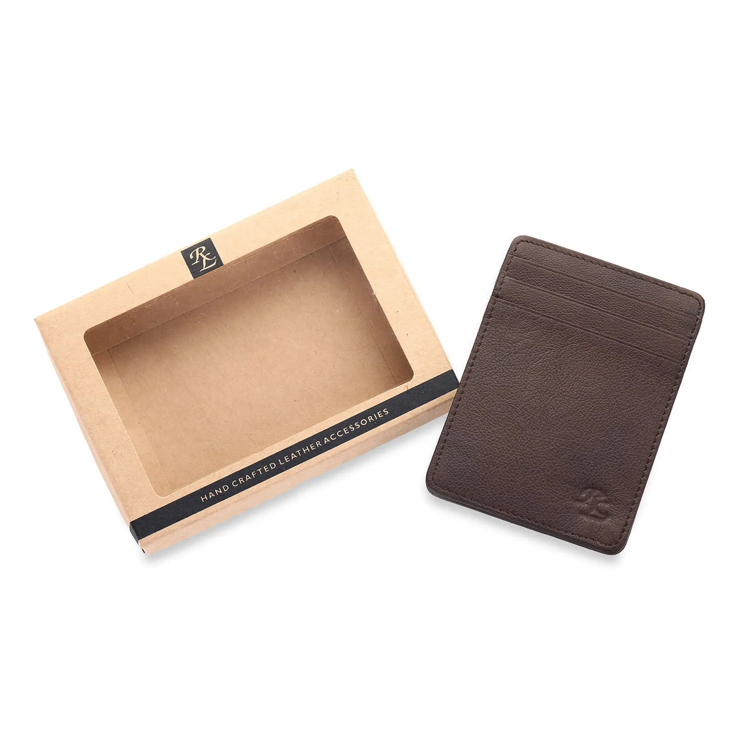 RL Leather Magic Card Holder