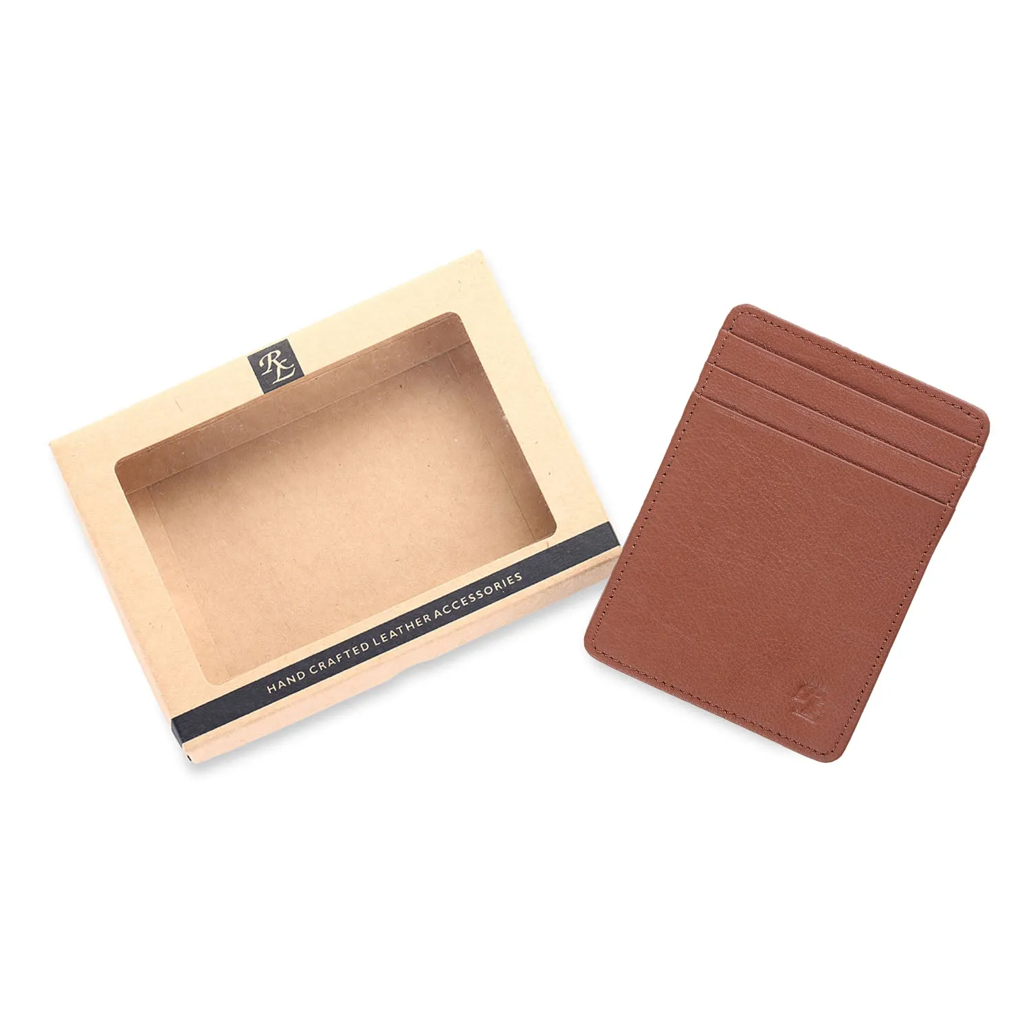 RL Leather Magic Card Holder