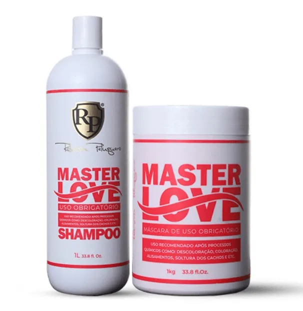 Robson Peluquero Master Love Shampoo and Mask Kit 2x 1 Litre / 32.8 Fl Oz **new**