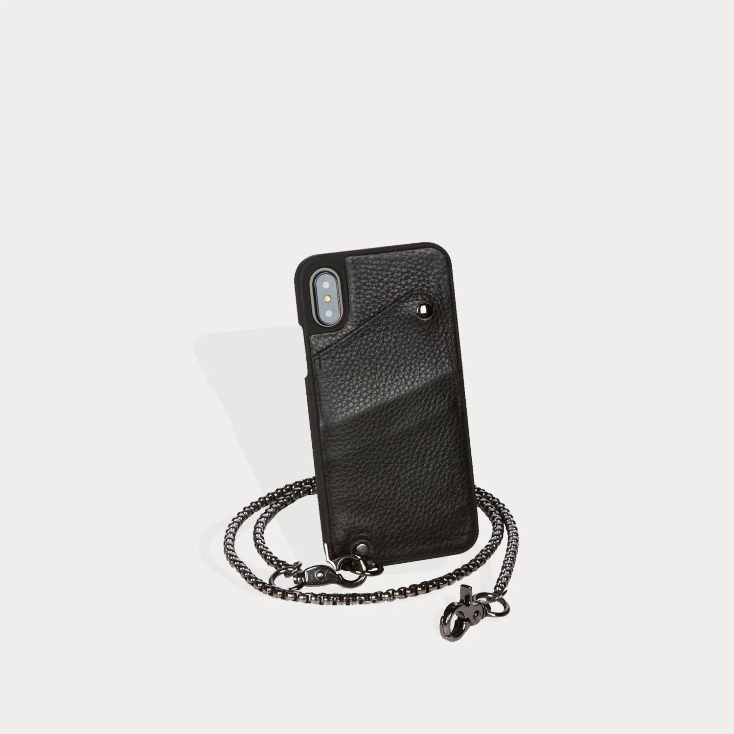 Ryder Wallet Chain Strap - Black/Pewter