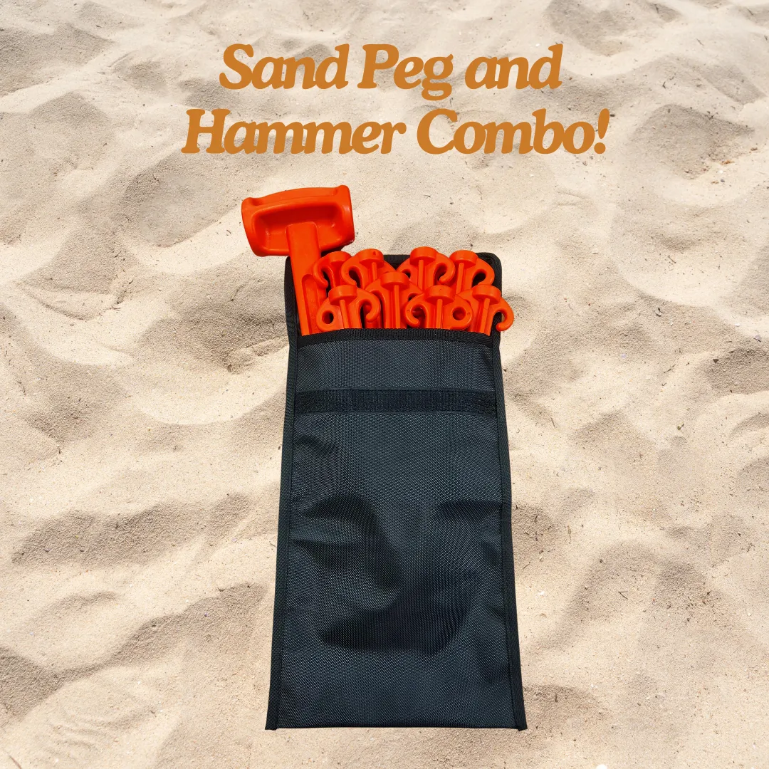 SALE  Sand Peg & Hammer Kit