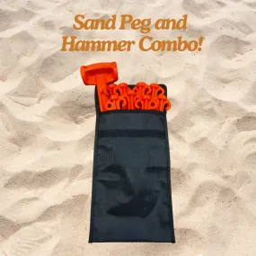 SALE  Sand Peg & Hammer Kit