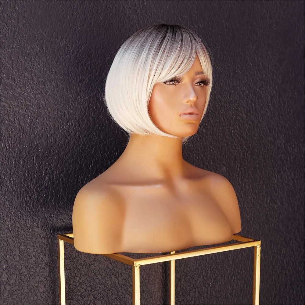 SIENNA Blonde Fringe Wig