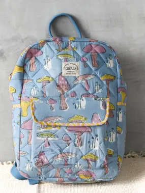 Skyblue Mushroom Nappy Bag