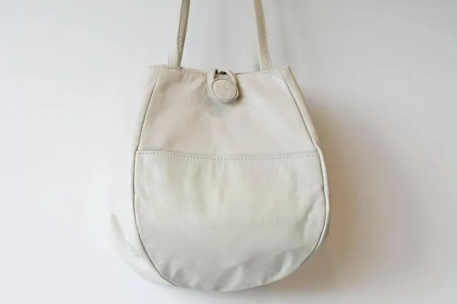 small papaya bag - ivory