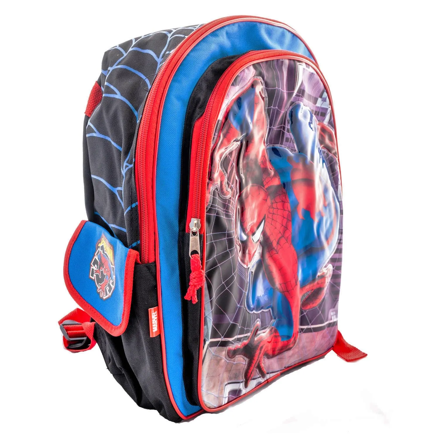 Spiderman Backpack Large 16 inch Blue