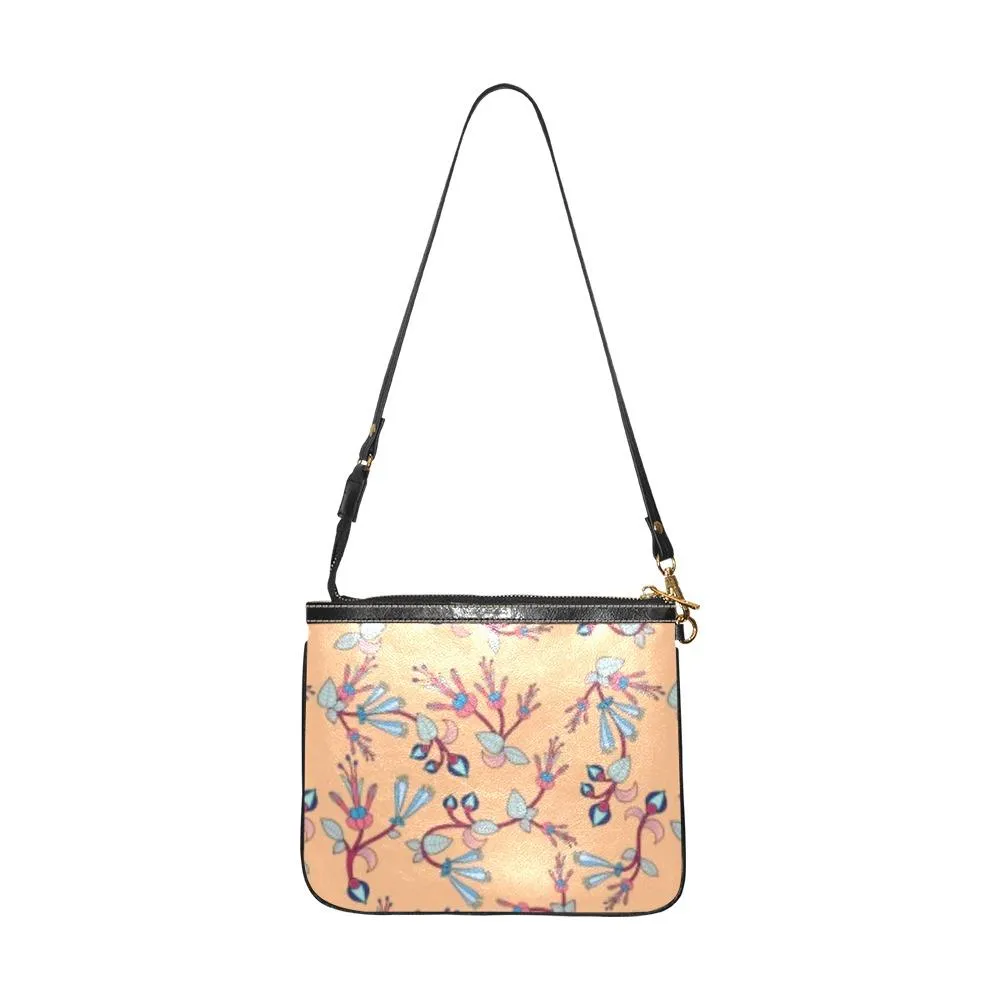 Swift Floral Peache Small Shoulder Bag