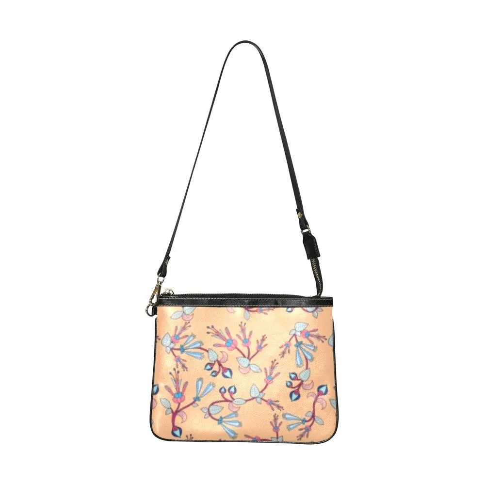 Swift Floral Peache Small Shoulder Bag