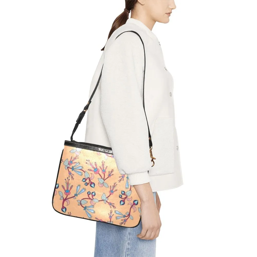 Swift Floral Peache Small Shoulder Bag