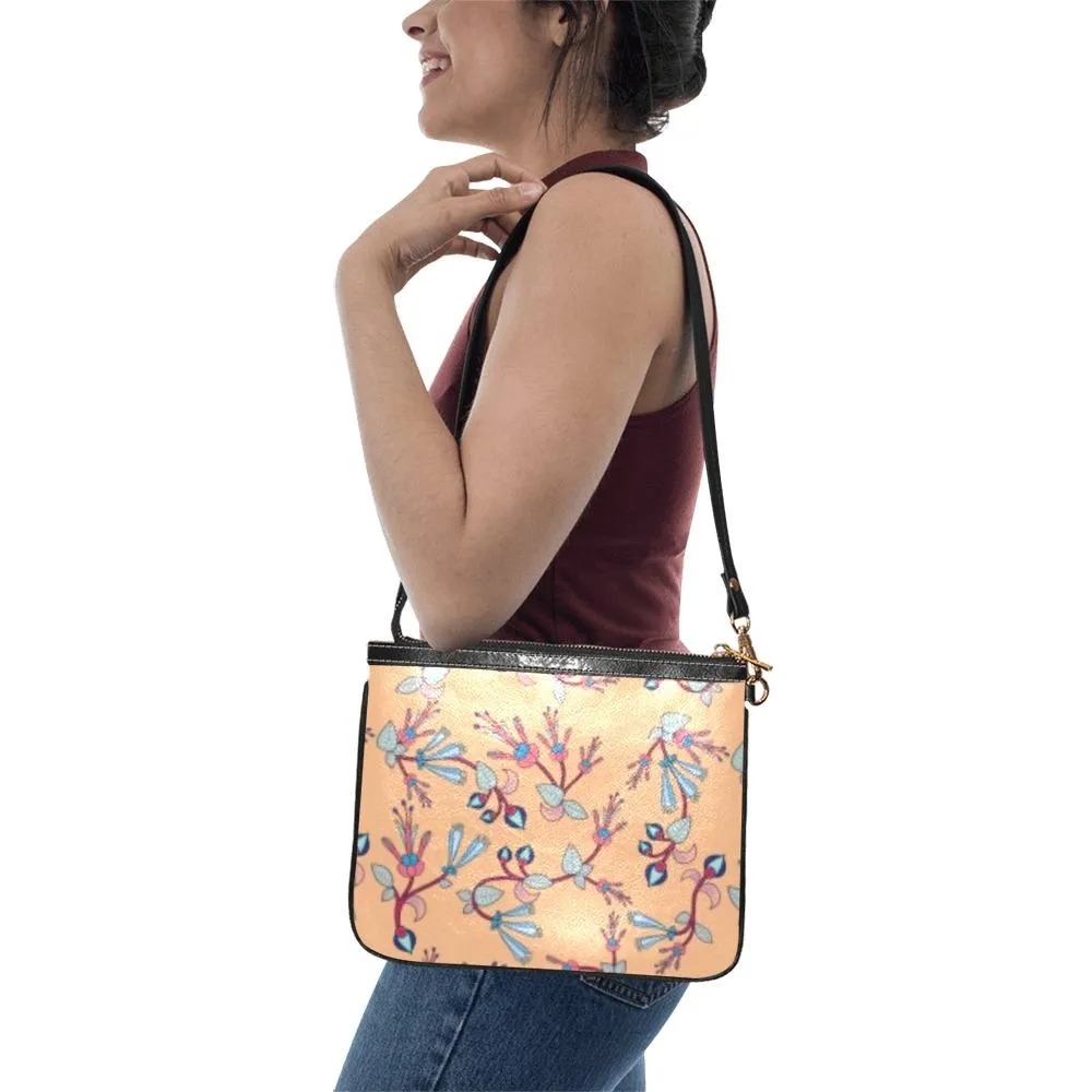 Swift Floral Peache Small Shoulder Bag