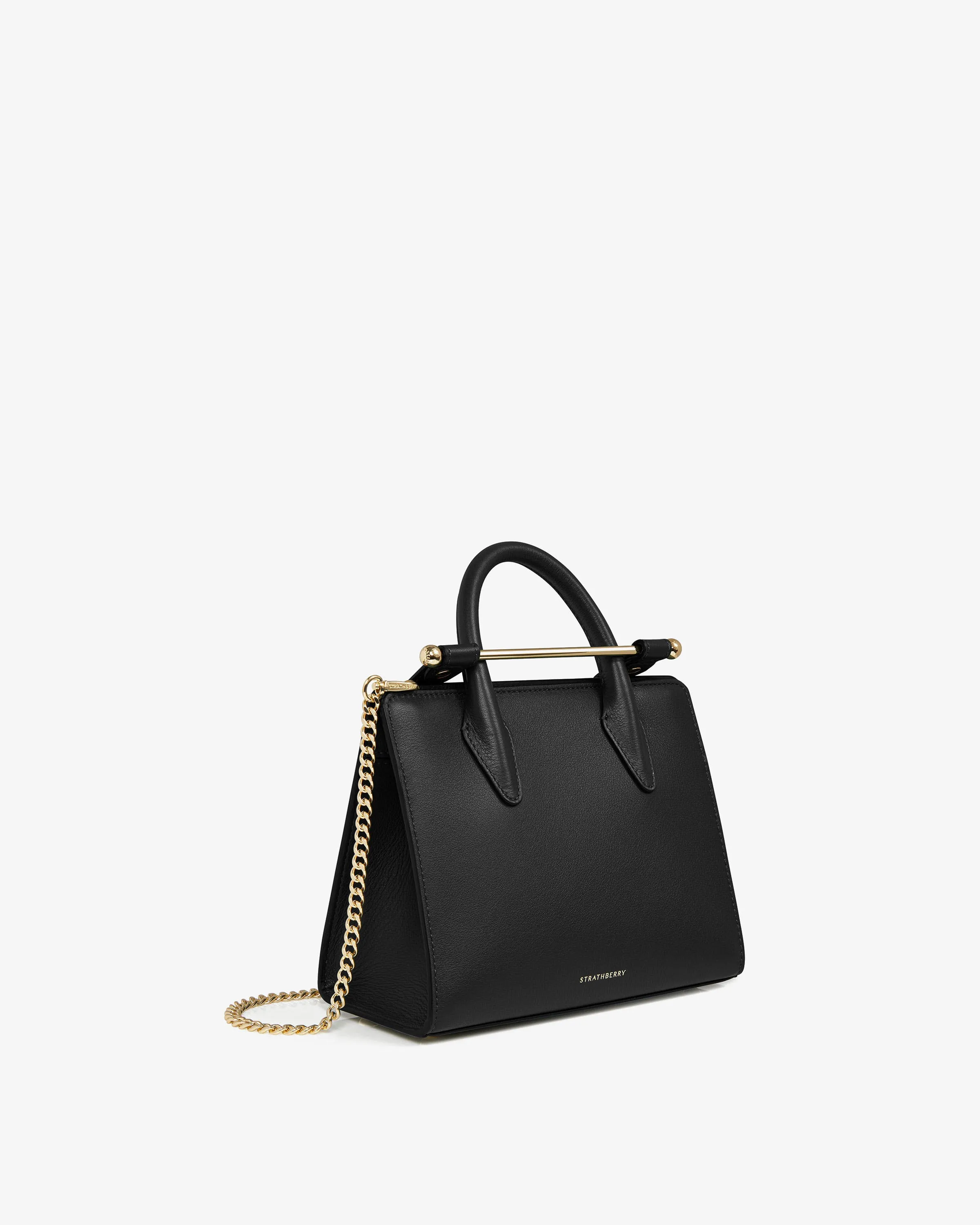 The Strathberry Mini Tote - Black