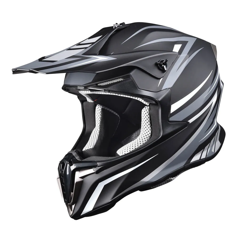 TheLAShop Black DOT Full Face Adult Offroad Helmet MX ATV Dirt Bike S-XL