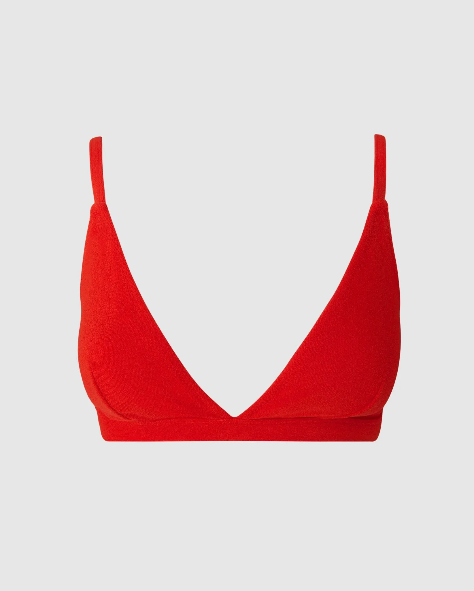 Triangle Bikini Top Papaya