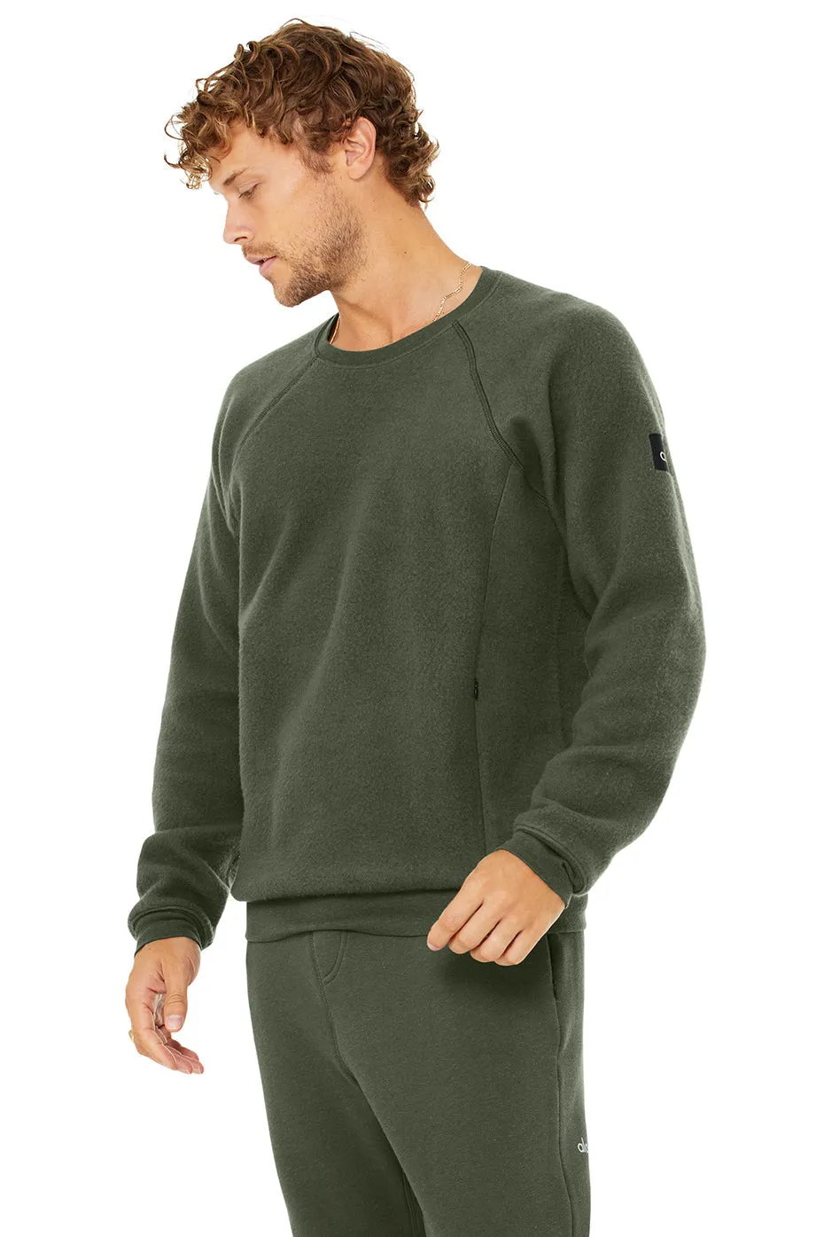 Triumph Crew Neck Sweatshirt - Dark Cactus