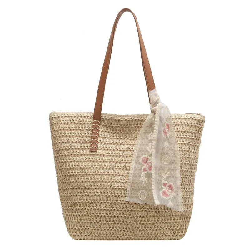 Uniwim Marlow Straw Tote Bag