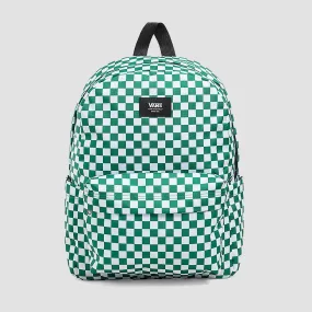 Vans Old Skool Grom 18L Backpack Check Verdant Green - Kids