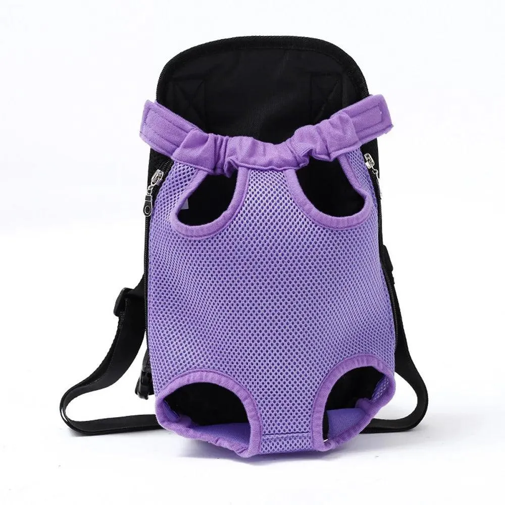 Ventilated Mesh Pet Backpack: Ideal Carrier for Hiking and Outings