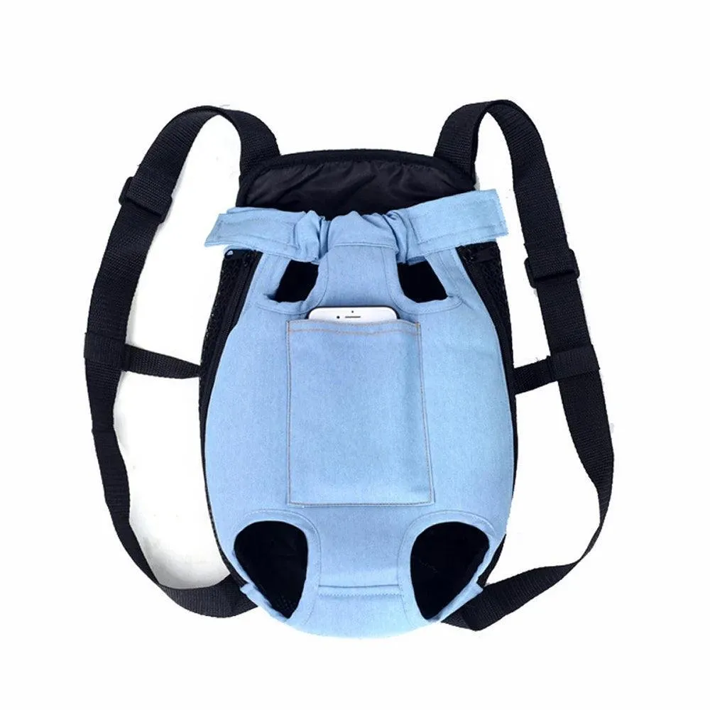 Ventilated Mesh Pet Backpack: Ideal Carrier for Hiking and Outings