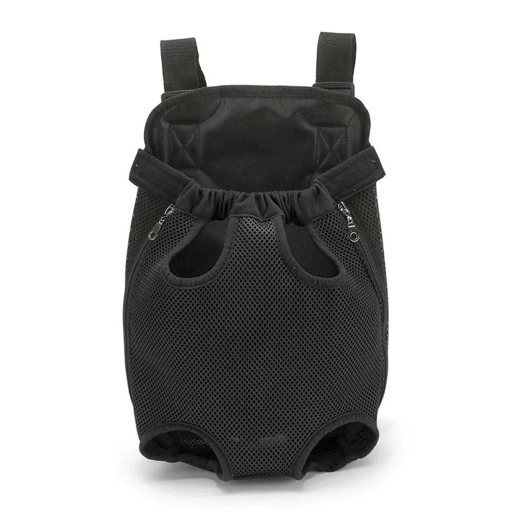 Ventilated Mesh Pet Backpack: Ideal Carrier for Hiking and Outings