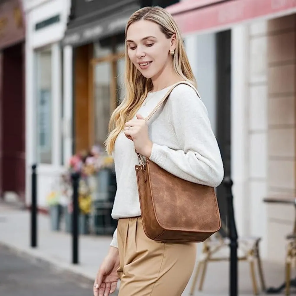 Versatile Elegance: Vegan Leather Crossbody with Adjustable Strap