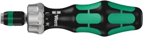 Wera 051461 816 RA Ratchet Bit-Holding Handle, 1/4"