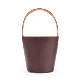 Wide Strap Mini Bucket Bag