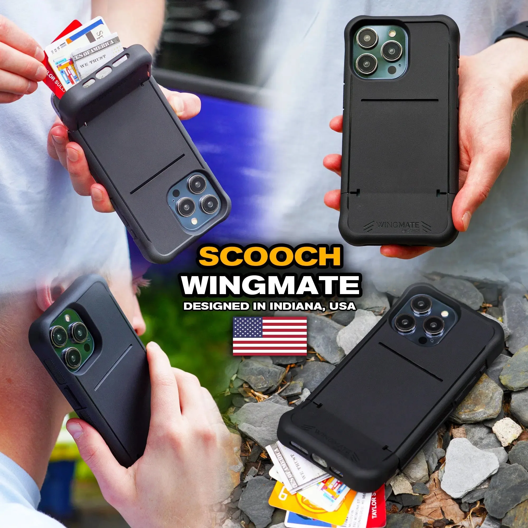 Wingmate Defender Bundle for iPhone 16 Pro